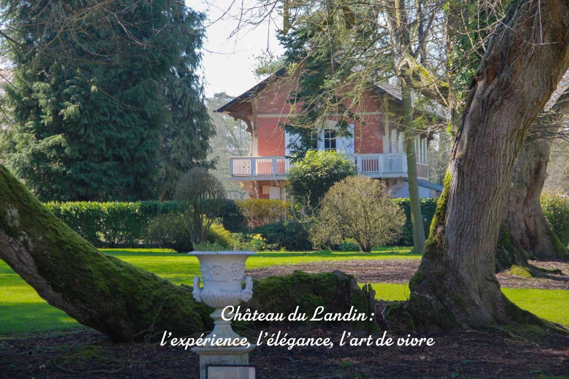 Chateau Du Landin - Bains Nordiques Le Landin Exterior foto